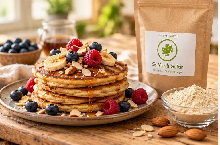 Pancakes mit Beeren