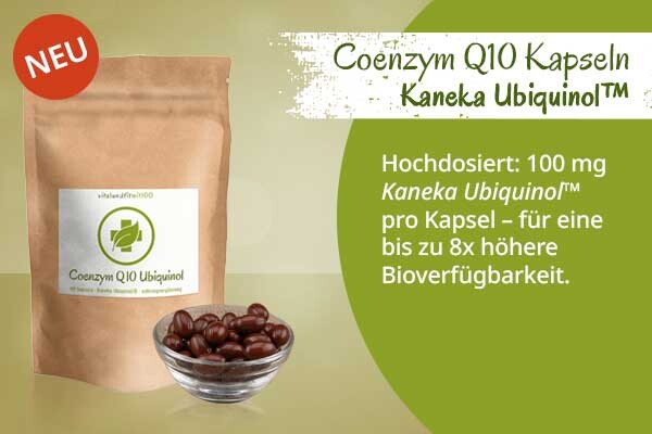Abb. Coenzym Q10 Kapseln (Kaneka Ubiquinol™)