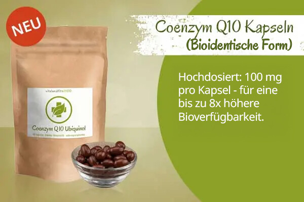 Abb. Coenzym Q10 Kapseln (Kaneka Ubiquinol™)