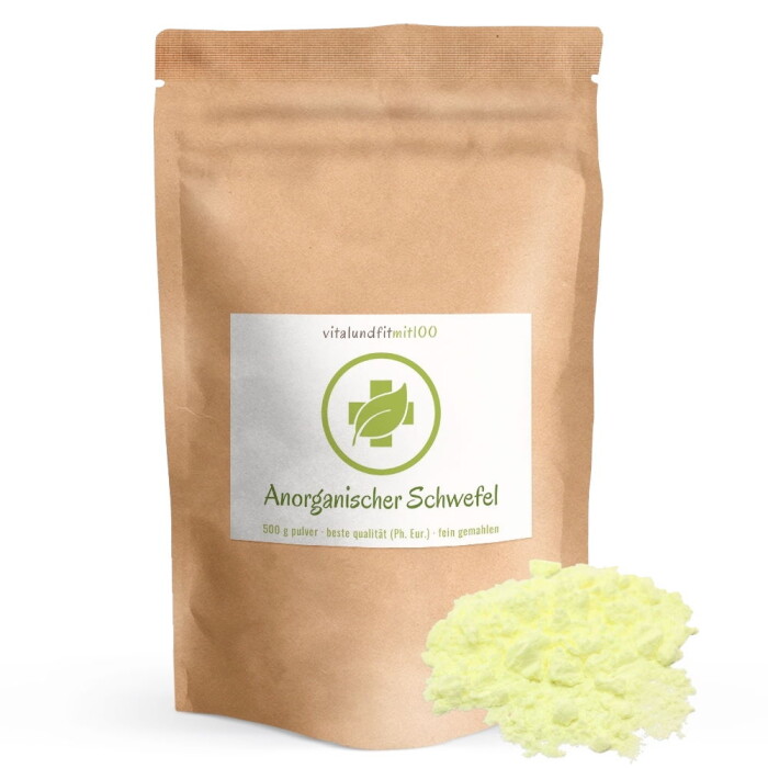 Anorganischer Schwefel 99,9 % Ph. Eur. fein gemahlen 500 g