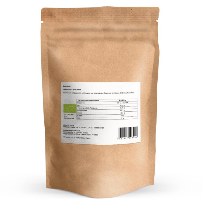 Bio Carob Pulver 250 g