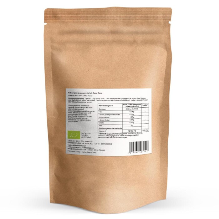 Bio Camu Camu Pulver 100 g