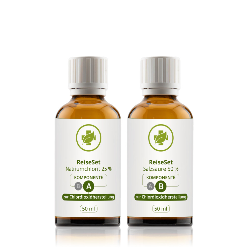ReiseSet [50 ml Set] Braunglas