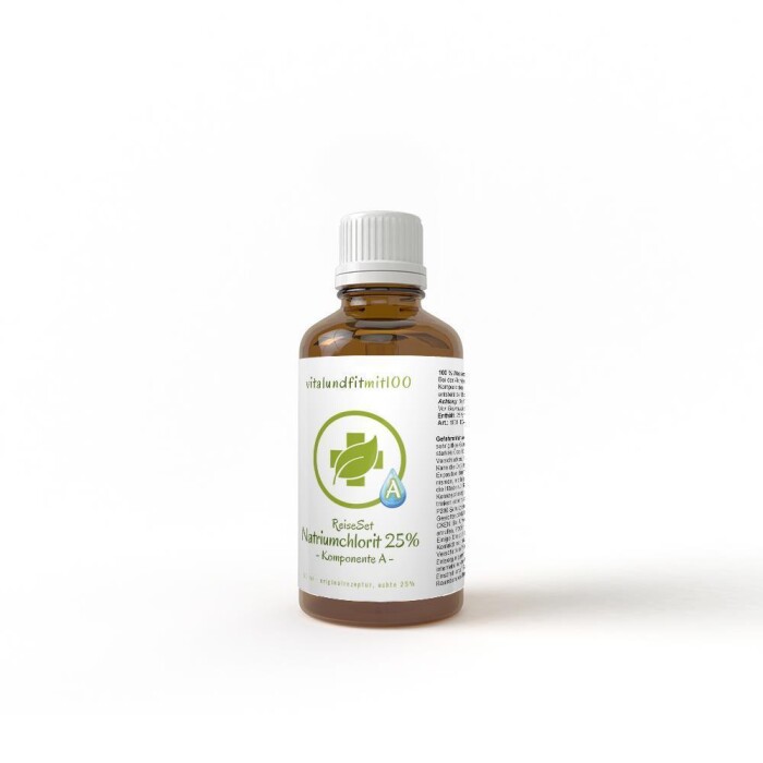 ReiseSet [50 ml Set] Braunglas Salzsäure 4 %
