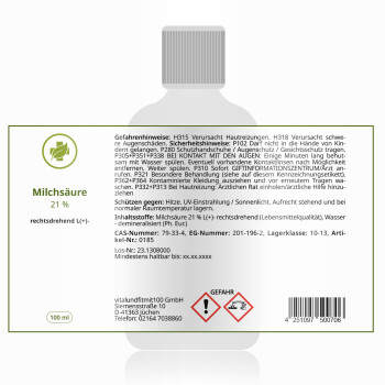 Natriumchlorit Lösung (25%) - 50ml Braunglas