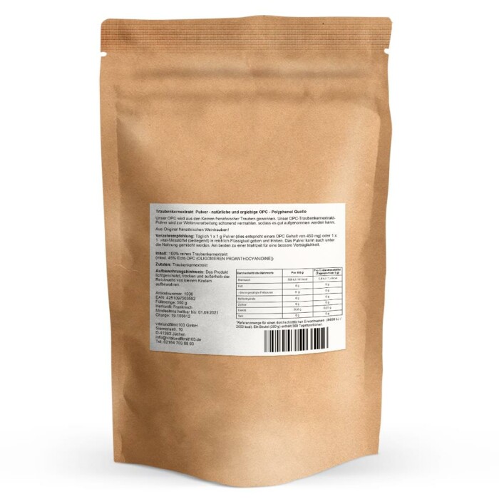 OPC Pulver (Traubenkernextrakt) 300g