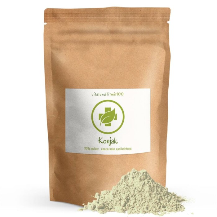 Konjak Pulver (Glucomannan) 300 g