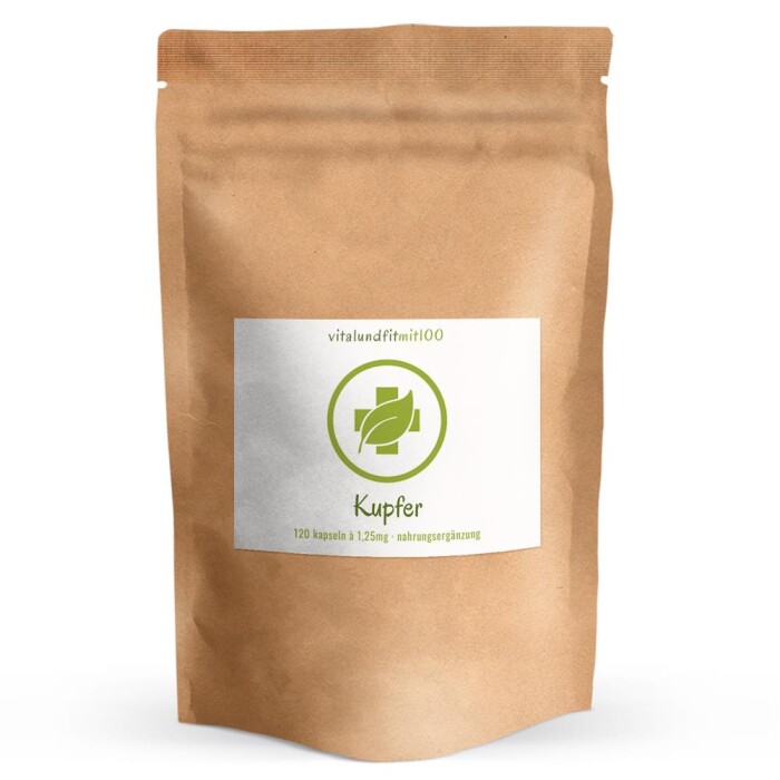 Kupfer Kapseln 120 Stück