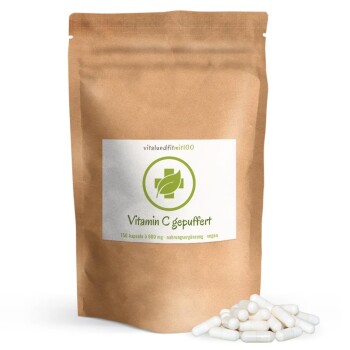 Gepuffertes Vitamin C Kapseln (säurefrei) 150...