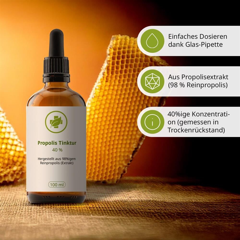 Propolis Tinktur 40% Propolis (Imkerqualität) 100 ml
