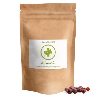 Astaxanthin Kapseln 60 Stück à 4 mg