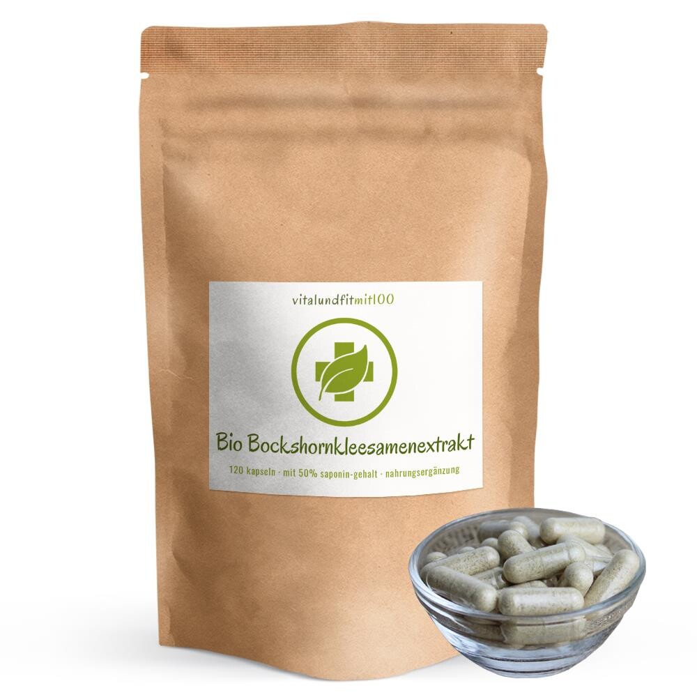 Bio Bockshornklee Extrakt 120 Kapseln à 500mg
