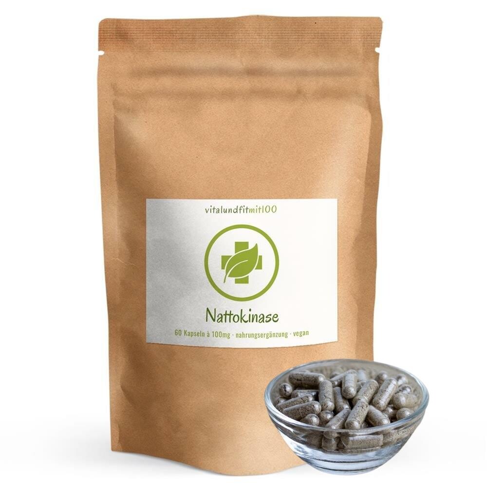 Nattokinase Kapseln (20.000 FU/g) 60 Stück