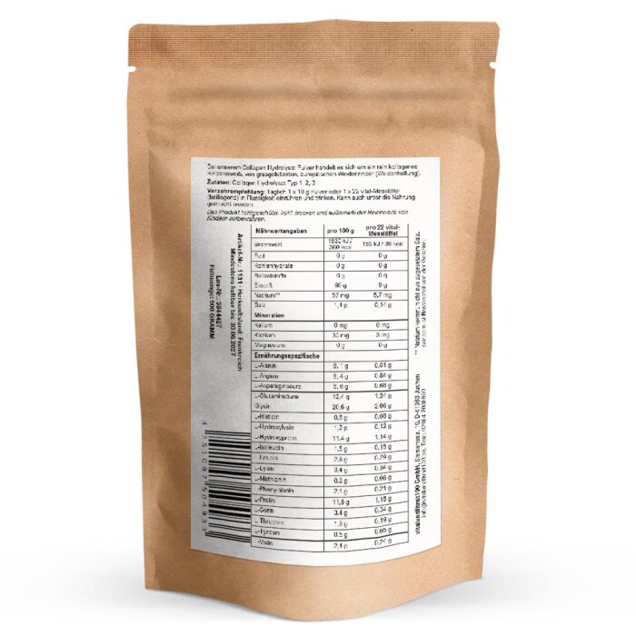 Collagen Hydrolysat Pulver 500 g