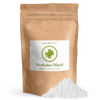 Nicotinsäure (Niacin) Pulver (mit FLUSH) 100 g