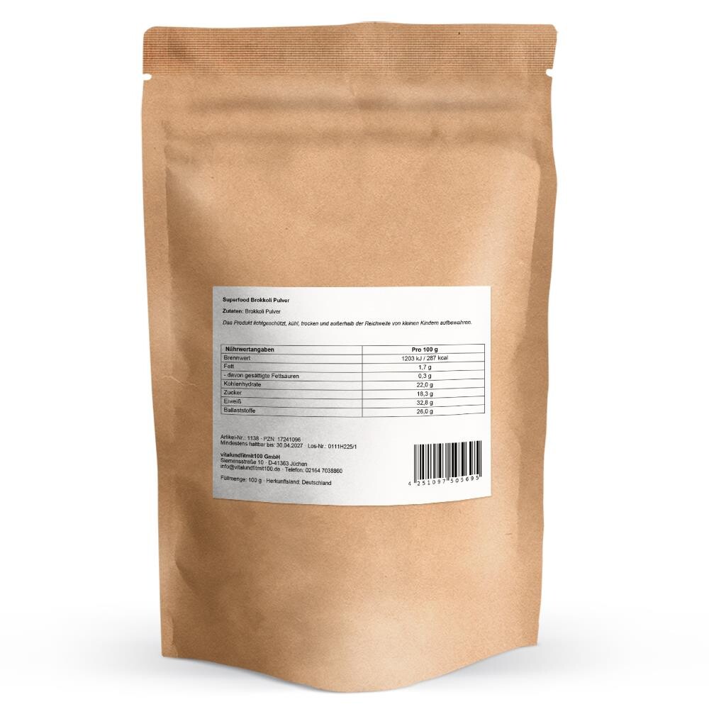 Brokkoli Pulver 100g