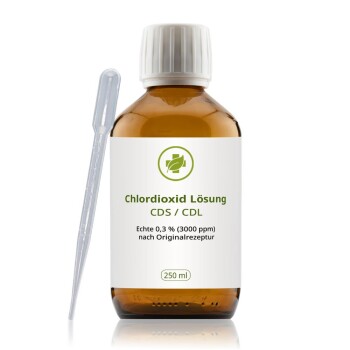 Chlordioxid Lösung CDS / CDL 0,3% 250 ml Braunglas