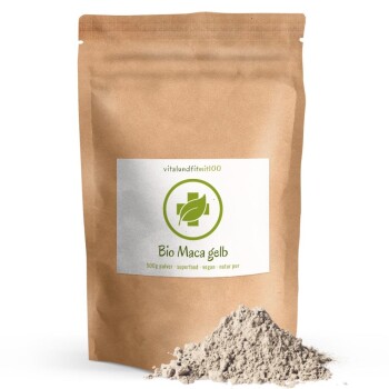Bio gelbes Maca Pulver 500 g