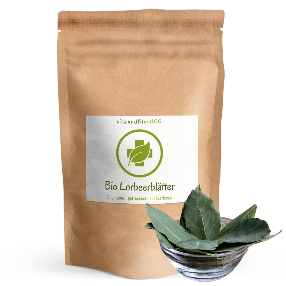 Bio Lorbeerblätter ganz 50g
