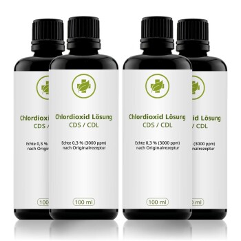 Chlordioxid Lösung CDS / CDL 0,3% 100 ml Mironglas...