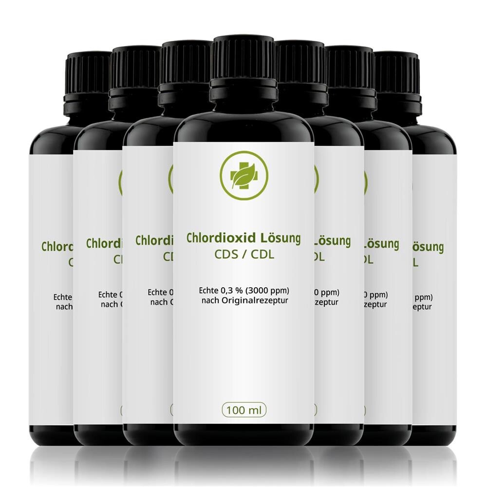 Chlordioxid Lösung CDS / CDL 0,3% 100 ml Mironglas 5+2 gratis
