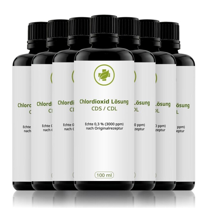 Chlordioxid Lösung CDS / CDL 0,3% 100 ml Mironglas 5+2 gratis