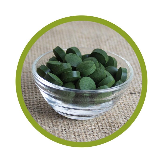 Bio Chlorella Presslinge à 500 mg