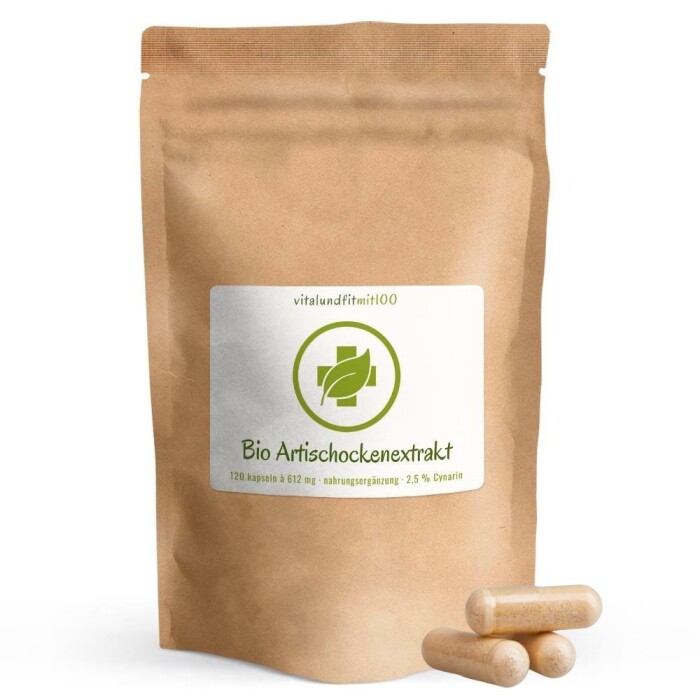 Bio Artischockenextrakt Kapseln 120 Stück à 612 mg