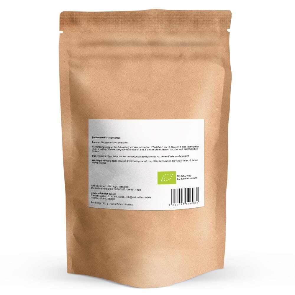 Bio Wermutkraut gemahlen 300 g