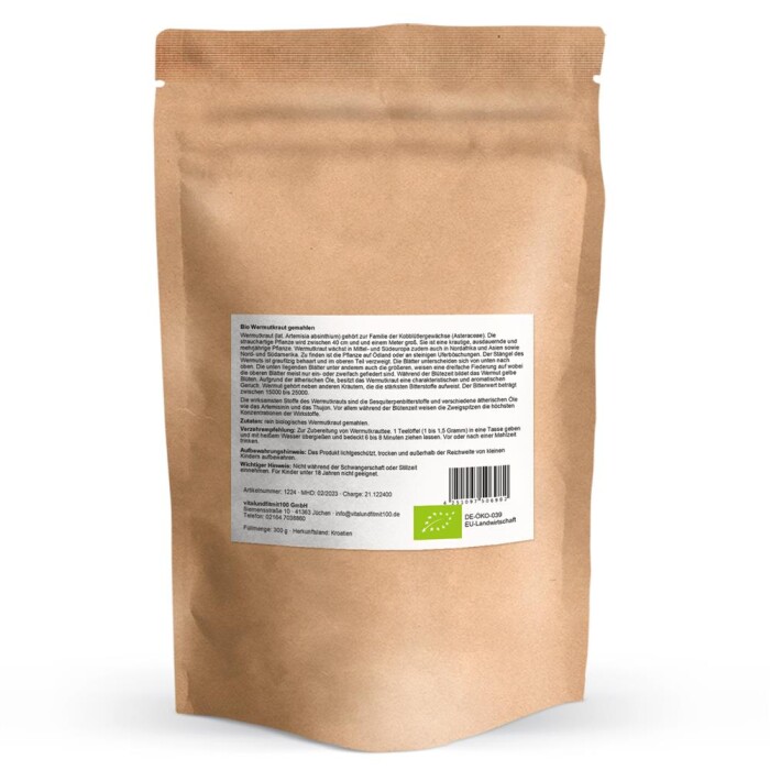 Bio Wermutkraut gemahlen 300 g