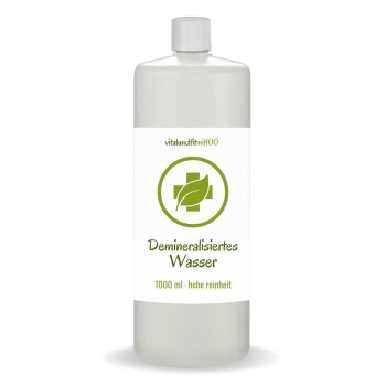 Demineralisiertes Wasser 1000 ml