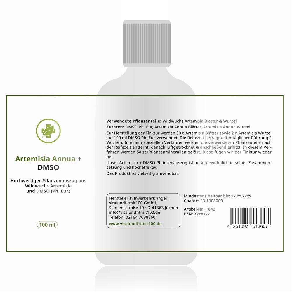 Artemisia Annua + DMSO Tinktur (alkoholfrei) 100 ml