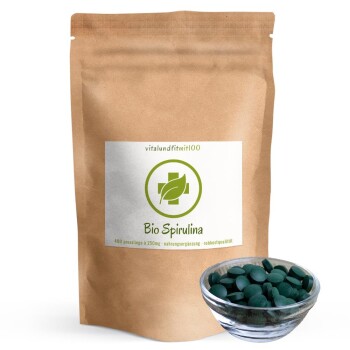 Bio Spirulina Presslinge à 250 mg