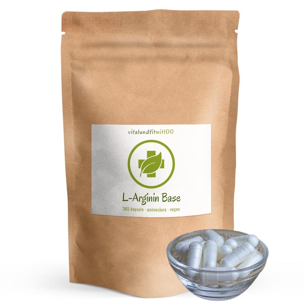 L-Arginin Base Kapseln 365 Stück