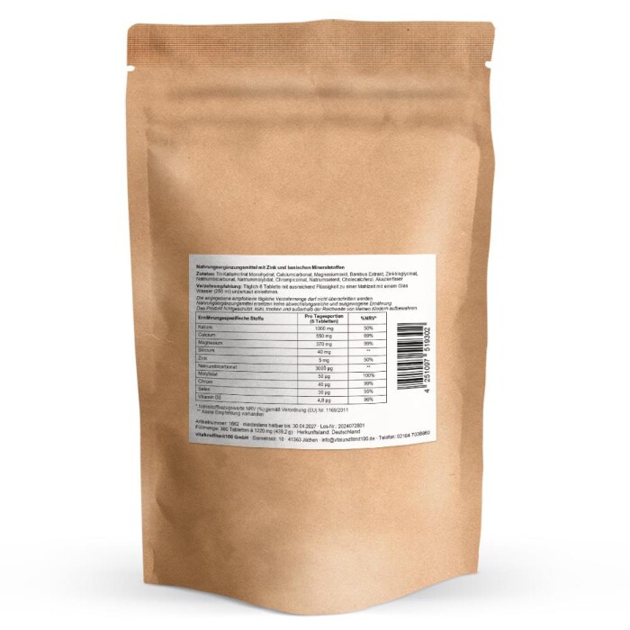 Basentabletten 360 Stück à 1220 mg