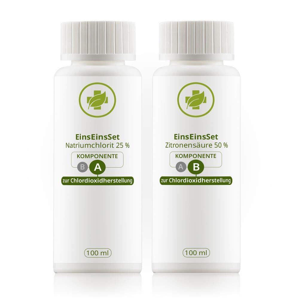 EinsEinsSet (Bestseller) [100 ml Set] mit Zitronensäure 50 %