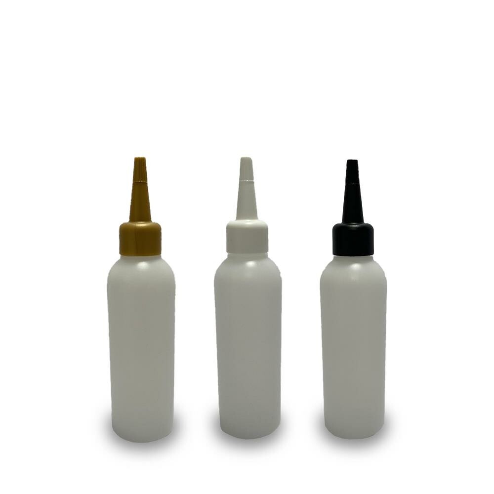 100 ml Leerflasche HDPE inkl. Tropferspitze