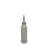 100 ml Leerflasche HDPE inkl. Tropferspitze weiß