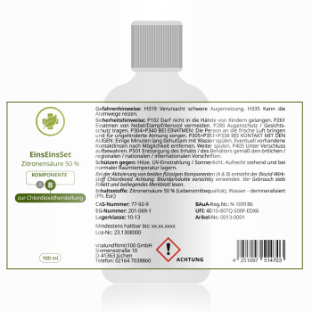 EinsEinsSet (Bestseller) 100 ml Set [3+1 gratis]