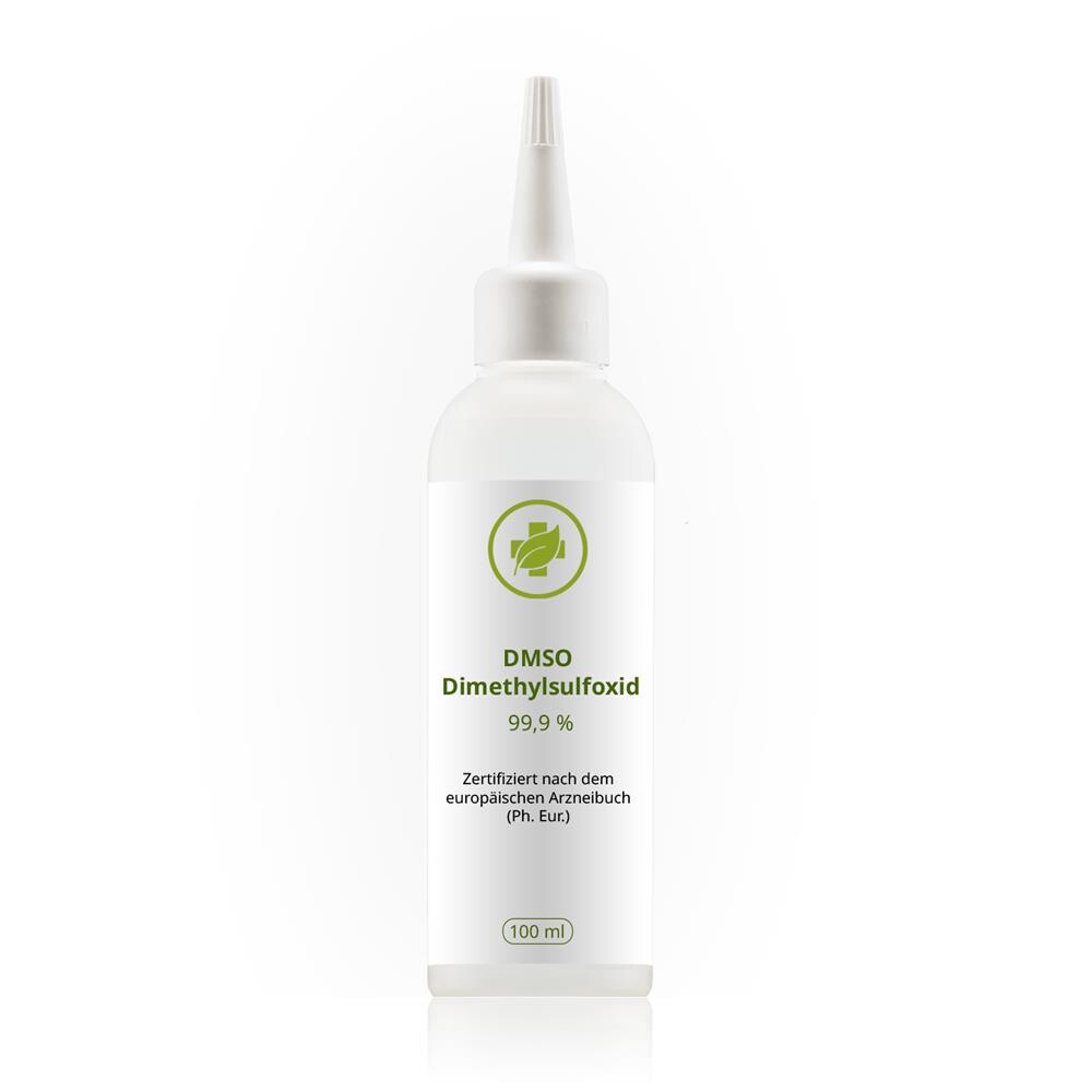 DMSO Dimethylsulfoxid 99,9 % (Ph. Eur.) in HDPE Tropferflasche 100 ml