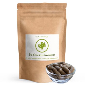 Bio Schwarzer Knoblauch Kapseln 60 Stück