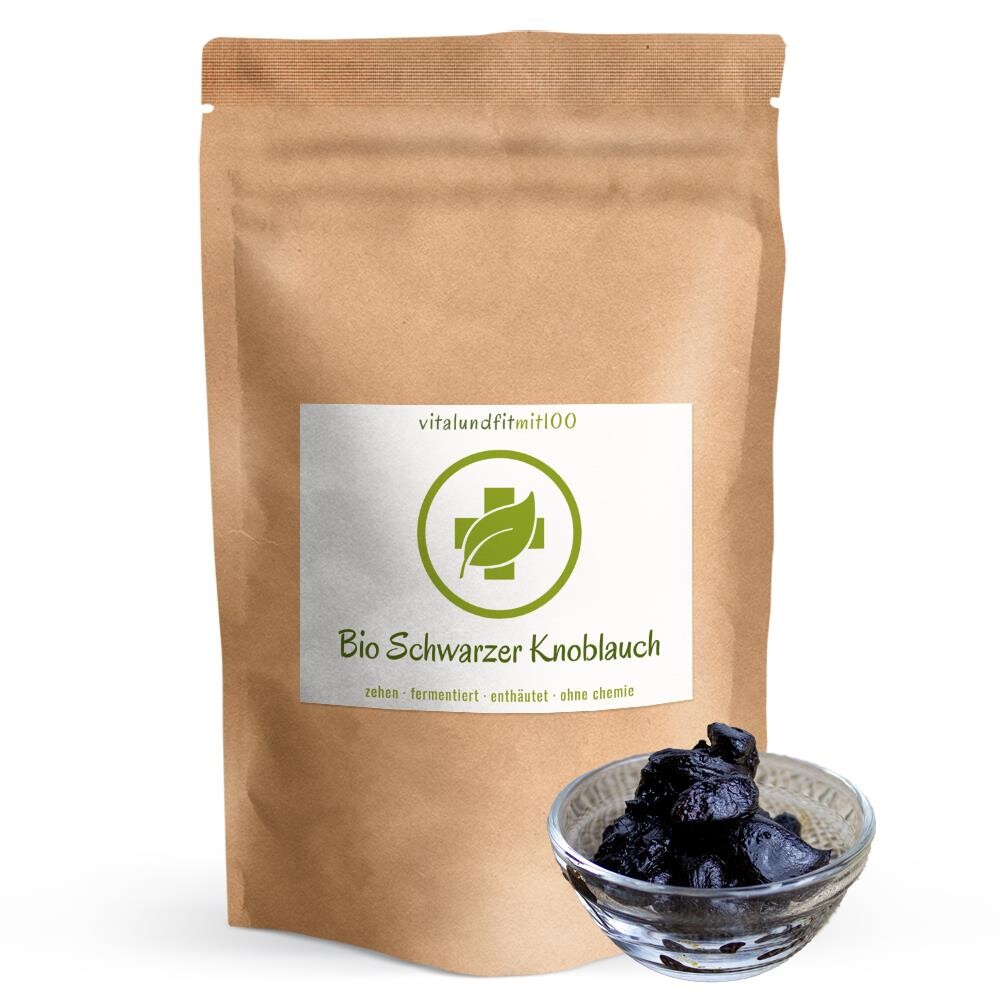 Bio Schwarzer Knoblauch Zehen 100 g