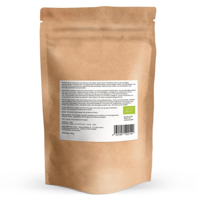 Schwarzer Knoblauch Pulver 100 g