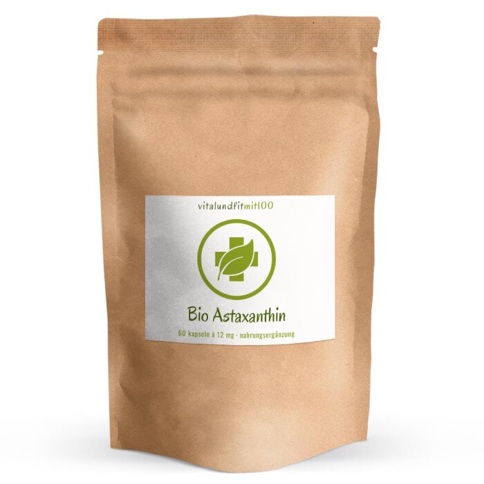 Bio Astaxanthin Kapseln 60 Stück à 12 mg