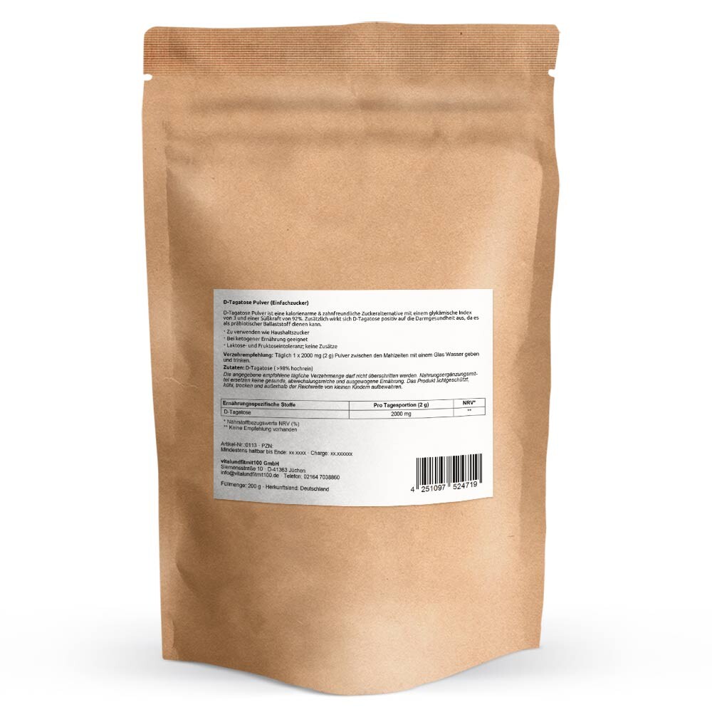 D-Tagatose Pulver 250 g