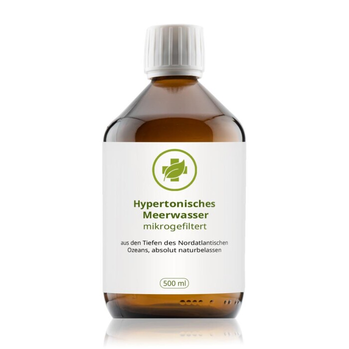 Hypertonisches Meerwasser mikrogefiltert 500 ml