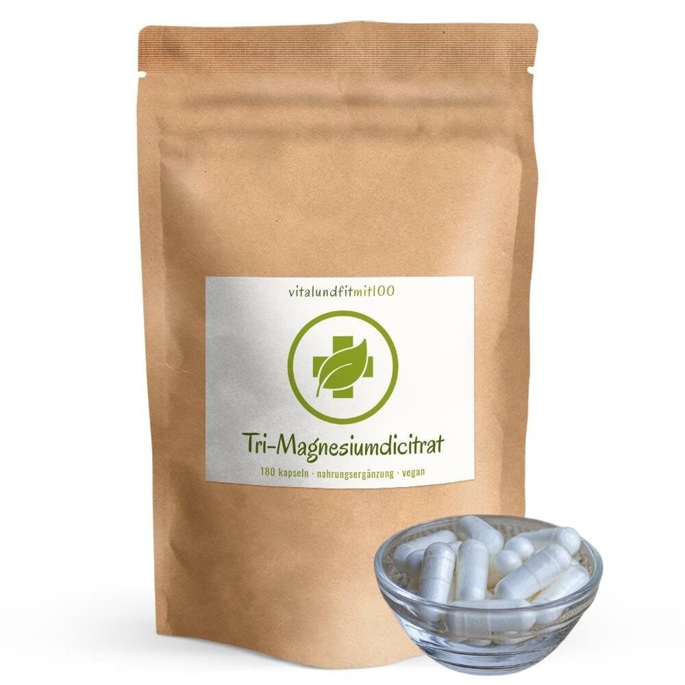 Tri-Magnesiumdicitrat Kapseln 180 Stück