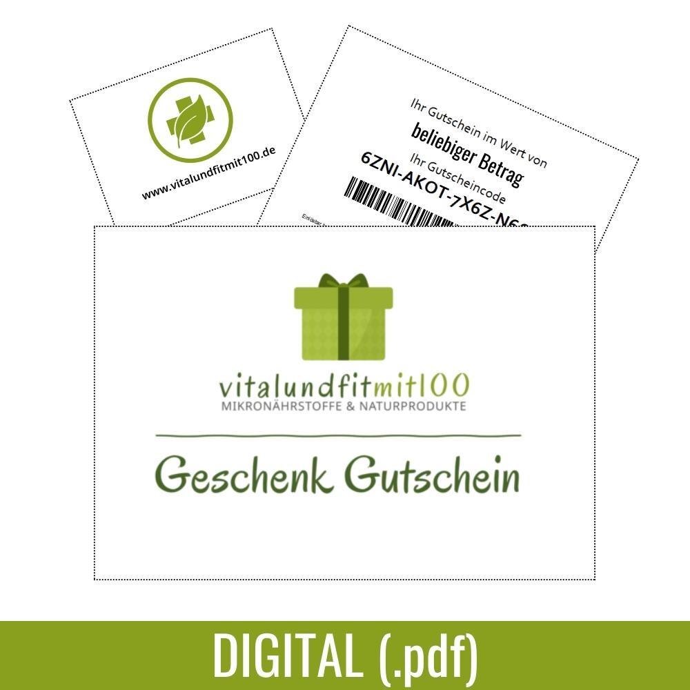 Digitaler Geschenkgutschein (per E-Mail)