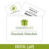 Digitaler Geschenkgutschein (per E-Mail)