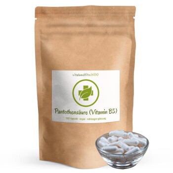 Vitamin B5 (Pantothensäure) Kapseln 200 Stück